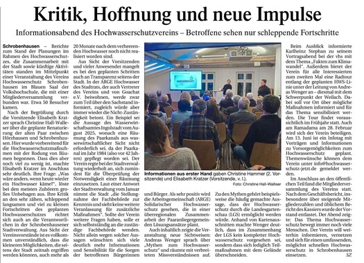 Kritik, Hoffnung und neue Impulse